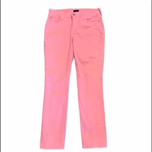 NYDJ Size 6 Pink Skinny Jeans